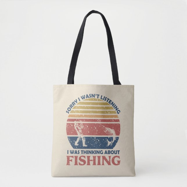 Bolso De Tela Pesca divertida (Anverso)