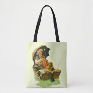 Bolso De Tela Pesca ida