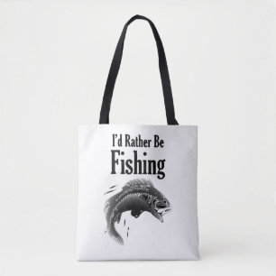 Bolso De Tela pesca más que pescado