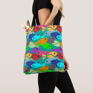 Bolso De Tela Pescado