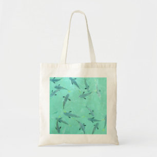 Bolso De Tela Pescado de Fiyi nadando en aguas azules claras