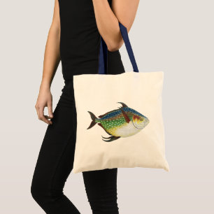 Bolso De Tela Pescado de Opah Tropical, Animal acuático marino