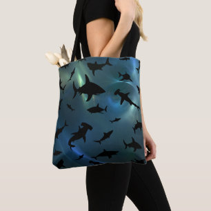 Bolso De Tela Pescado de tiburón moderno jaws ballena bajo la ga