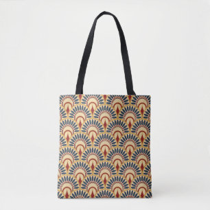 Bolso De Tela Pescado Egipcio Escala: Motif sin Mar.