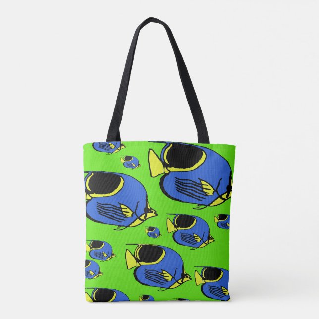 Bolso De Tela Pescado solar #1 (Reverso)