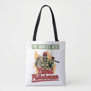 Bolso De Tela Pescador de peces de raza