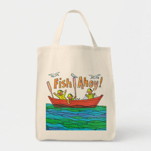Bolso De Tela ¡Pescados Ahoy!