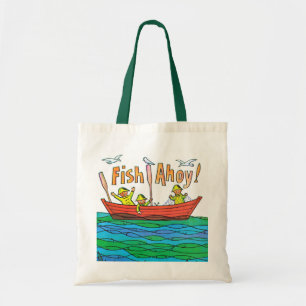 Bolso De Tela ¡Pescados Ahoy!