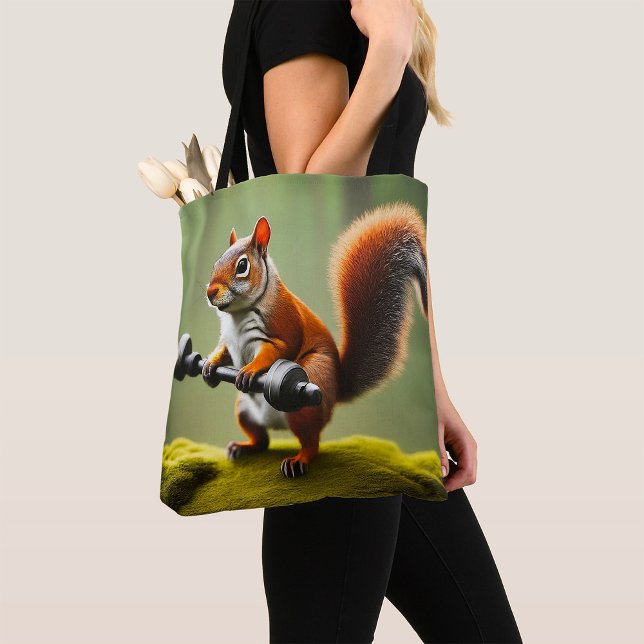 Bolso De Tela Pesos de elevación de ardillas (Subido por el creador)