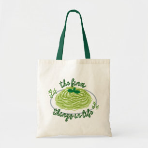 Bolso De Tela pesto - la serie de las cosas finas -