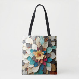 Bolso De Tela Petal Quilt Memory Bloom