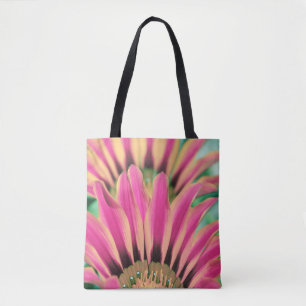 Bolso De Tela Petales de margarita rosados calientes