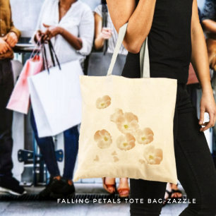 Bolso De Tela Petales en caída
