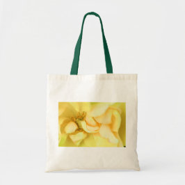Bolso De Tela Pétalos rosas de danza amarilla