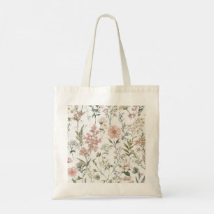 Bolso De Tela Pétalos Serenos