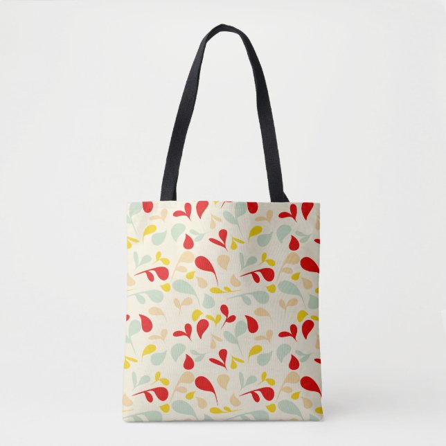 Bolso De Tela Pétalos | Vívido (Anverso)