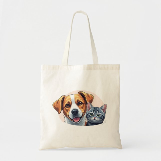 Bolso De Tela pets and dog (Frente)