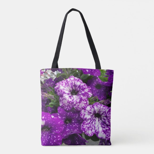 Bolso De Tela Petunia  (Reverso)