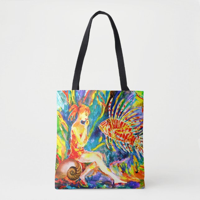 Bolso De Tela Pez (Anverso)