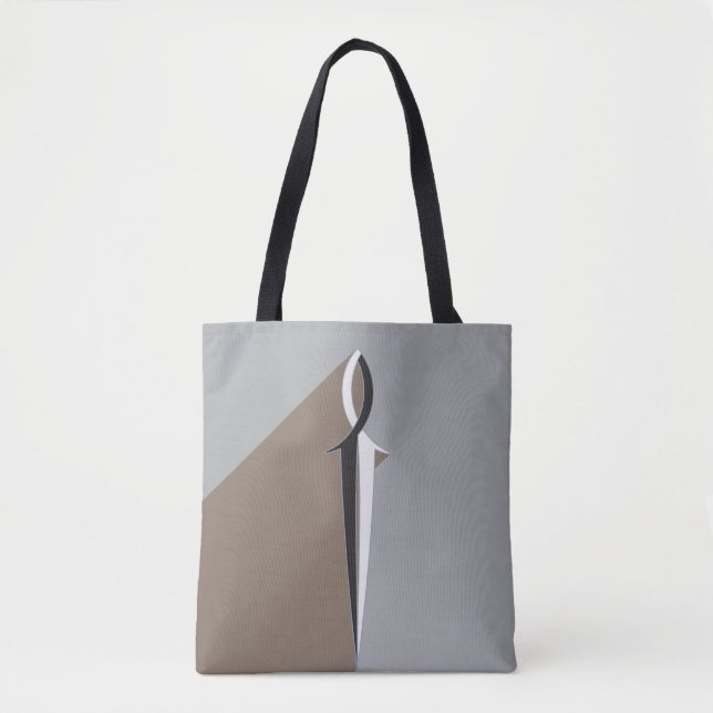 Bolso De Tela Pez Espada Jesús (Anverso)