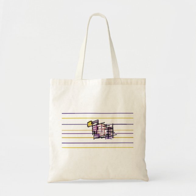 Bolso De Tela Pez Linterna Verano Alegría (Frente)