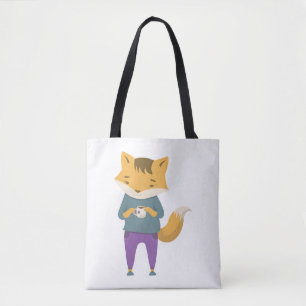 Bolso De Tela Pezón lindo con taza de té