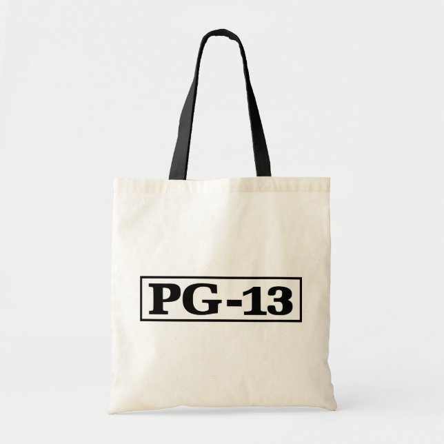 BOLSO DE TELA PG-13 (Frente)