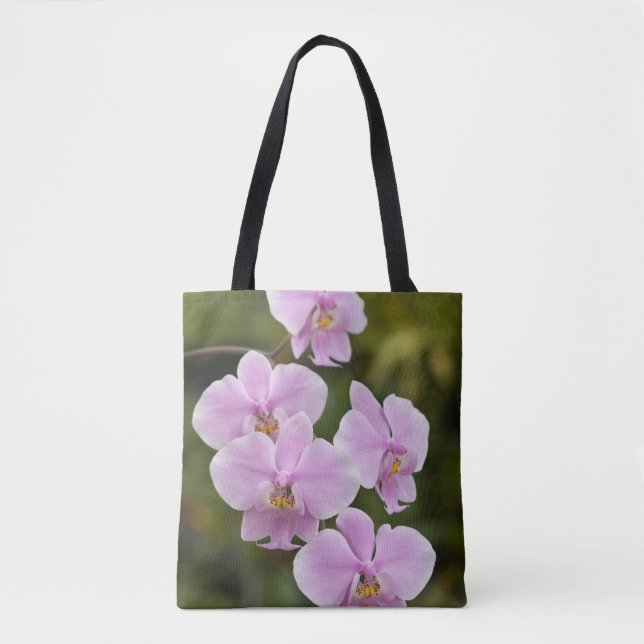 Bolso De Tela Phalaenopsis Schilleriana (Anverso)