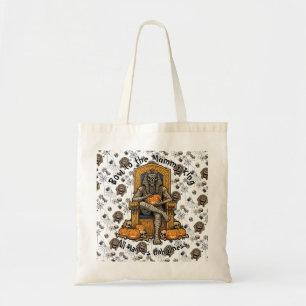 Bolso De Tela 🤍 Pharaoh Blanco Mummy Tote Bag 👑 🎃