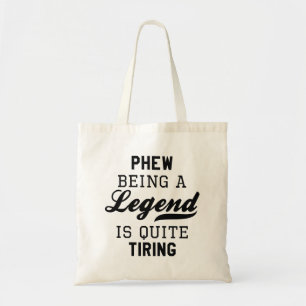 Bolso De Tela Phew Ser Una Leyenda Es Bastante Irónico