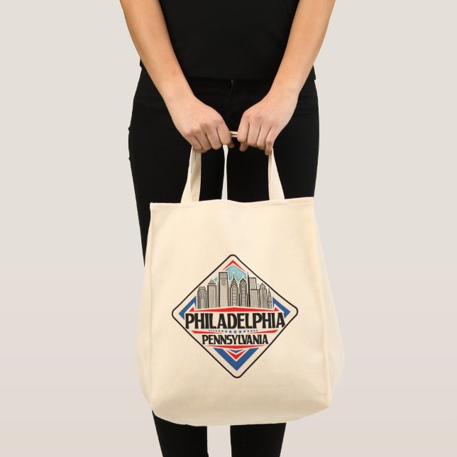 Bolso De Tela Philadelphia Pennsylvania (Anverso (producto))