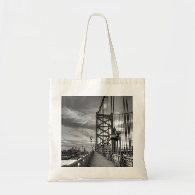 Bolso De Tela Philly del puente (Frente)