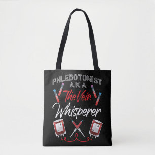 Bolso De Tela Phlebotomist Phlebotomy Phlebotomist A.K.A. Es