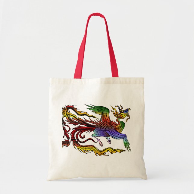 Bolso De Tela Phoenix asiática (Frente)