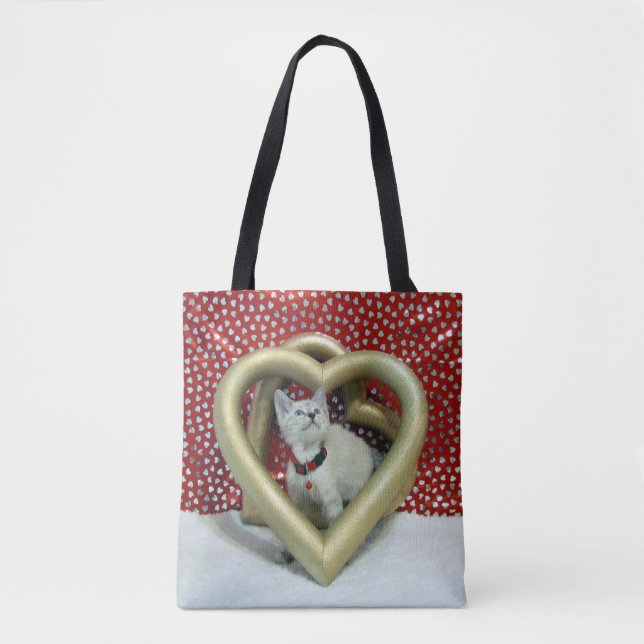 Bolso De Tela Phoenix Hearts For You Valentine Tote (Anverso)