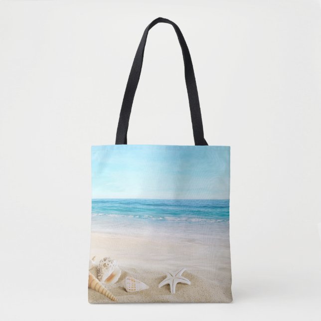 Bolso De Tela Photo Beach Summer Vacation (Anverso)