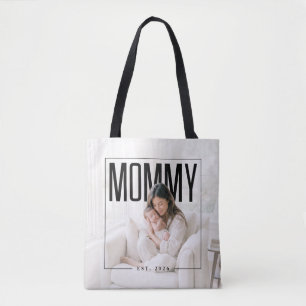 Bolso De Tela PhotoPop Mamá Est Foto Personalizada