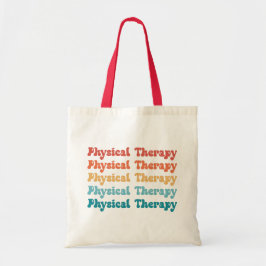 Bolso De Tela Physical Therapy PT Retro PT Grad Gifts