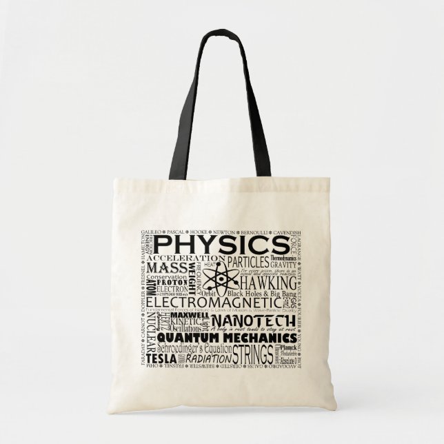 Bolso De Tela Physics Tote Bag (Frente)