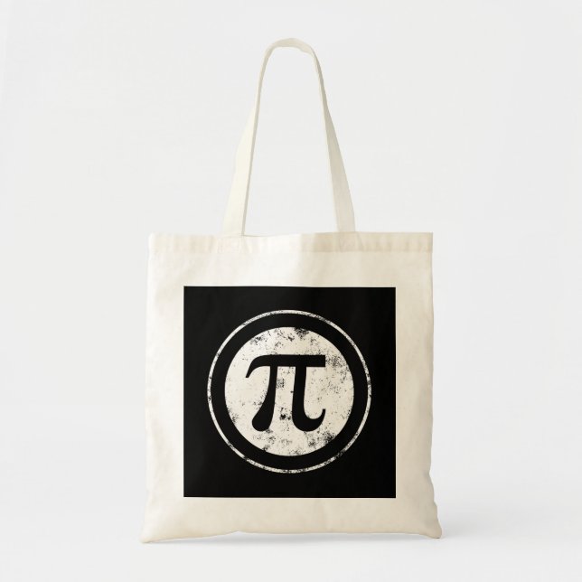 Bolso De Tela Pi Day Pi Maths (Frente)