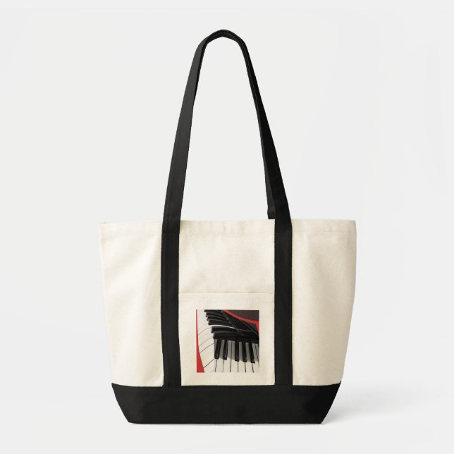 Bolso De Tela Piano del jazz (Frente)