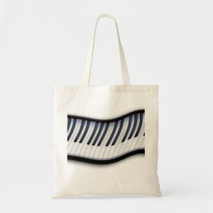 Bolso De Tela PIANO KEYS Lover Music Carry Tote Bag