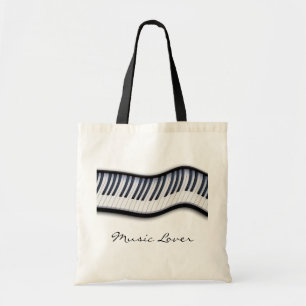 Bolso De Tela PIANO KEYS Music Lover Tote Bag