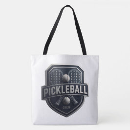 Bolso De Tela Pickleball Crew Tote Bag – Pickleball Player Shoul