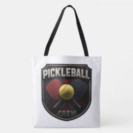 Bolso De Tela Pickleball Crew Tote Bag – Pickleball Player Shoul