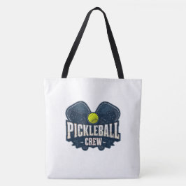 Bolso De Tela Pickleball Crew Tote Bag – Pickleball Player Shoul
