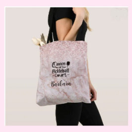 Bolso De Tela PIckleball Gal Reina de la Corte