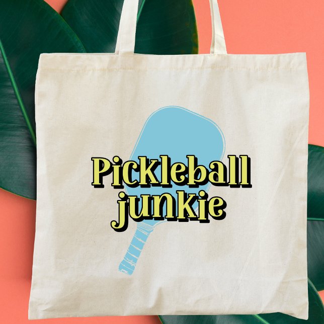 Bolso De Tela Pickleball Junkie Pickleball Paddle (Subido por el creador)