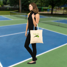Bolso De Tela Pickleball Pickletastic elegante pun