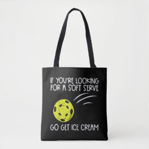 Bolso De Tela Pickleball Servicio Suave Obtén Helado Pickle Ball